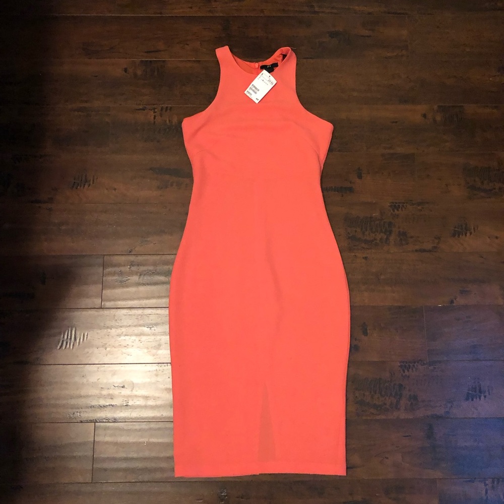 Coral H&M Dress.